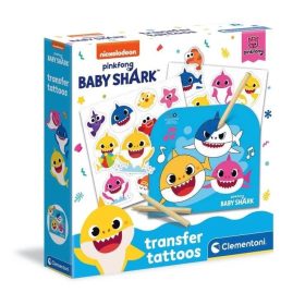 Clementoni Baby Shark Tetováló készlet