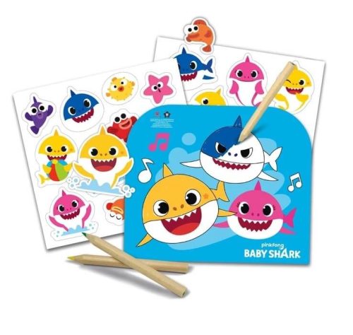 Clementoni Baby Shark Tetováló készlet