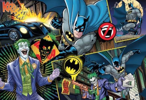 DC Comics Supercolor Jigsaw Puzzle Batman 104 Darabos Batman Kirakós (25708)