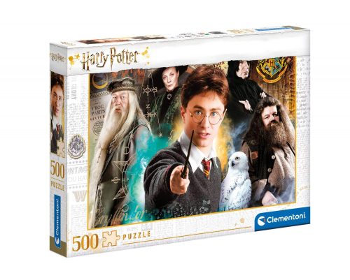 Harry Potter Jigsaw Puzzle Harry at Hogwarts 500 darabos kirakós Harry a Roxfortban (35083)