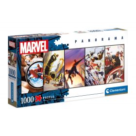   Marvel Comics Panorama Jigsaw Puzzle Panels 1000 darabos Panoráma kirakós (39611)