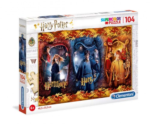 Harry Potter Super Color Puzzle Harry, Ron & Hermione 104 Darabos Kirakó (61885)