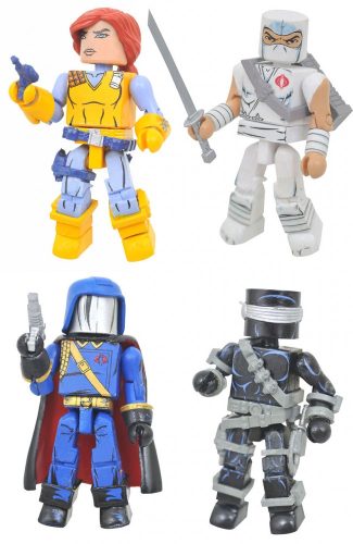 GI Joe: A Real American Hero Minimates 5cm Figura Szett - 2021 Free Comic Book Day