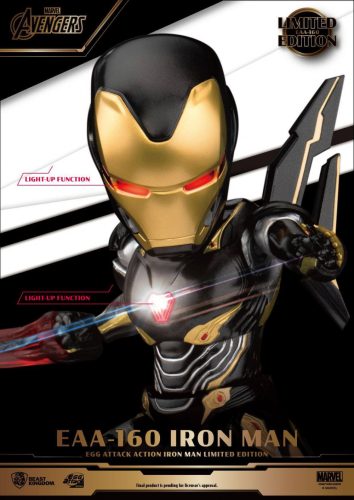 Bosszúállók: Végtelen Háború Egg Attack Action Vasember Mark 50 Figura Limitált Kiadás 16 cm
