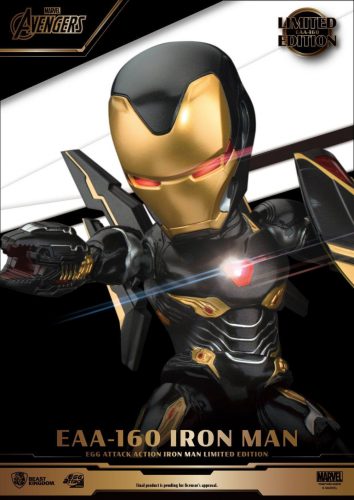 Bosszúállók: Végtelen Háború Egg Attack Action Vasember Mark 50 Figura Limitált Kiadás 16 cm
