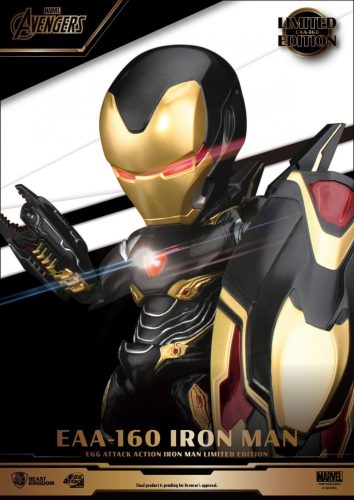Bosszúállók: Végtelen Háború Egg Attack Action Vasember Mark 50 Figura Limitált Kiadás 16 cm