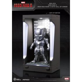   Vasember 3 Mini Egg Attack Action Hall of Armor Sorozat Vasember Mark II Figura 8 cm