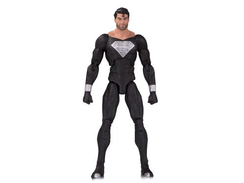 DC Essentials Superman Figura Super Man The Return Black Suit 18cm Új, Bontatlan