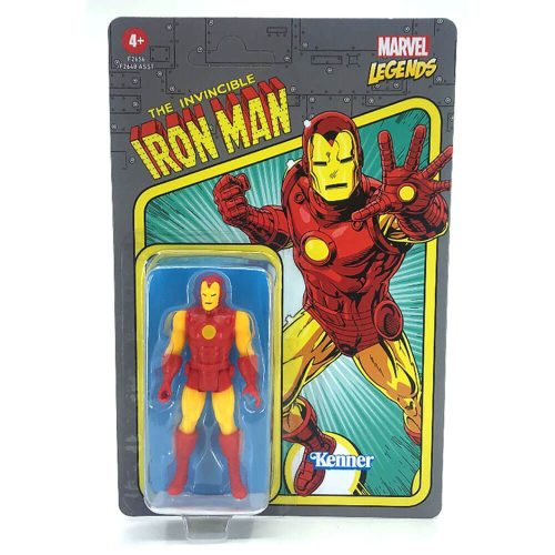 Marvel Legends Retro 375 Kollekció Iron Man Figura 9cm