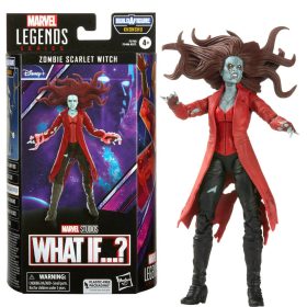   What If...? Marvel Legends Khonshu BAF: Zombie Scarlet Witch 15cm Figura