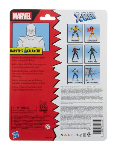 Marvel Legends The Uncanny X-Men Marvel's Avalanche 15cm Figura