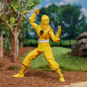   Mighty Morphin Power Rangers Lightning Collection Ninja Yellow Ranger Figura 15cm