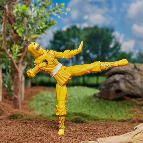 Mighty Morphin Power Rangers Lightning Collection Ninja Yellow Ranger Figura 15cm