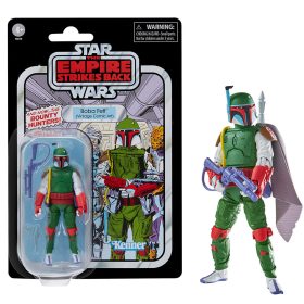   Star Wars: The Empire Strikes Back Boba Fett Figura (Vintage Comic Art) 10cm