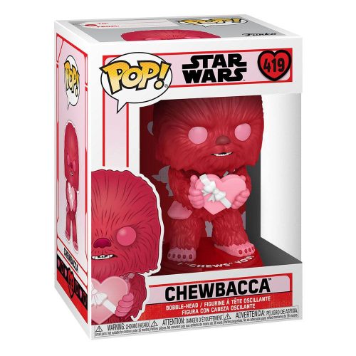 Funko POP! Star Wars Valentines Cupid Chewbacca 9cm Figura