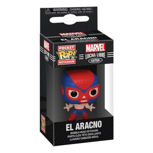 Funko Marvel Luchadores POP Pocket Deadpool Kulcstartó