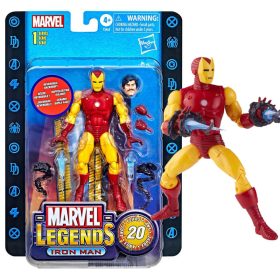 Marvel Legends 20th Évfordulós Series 1 Iron Man 2022 Figura 15cm beállás