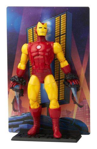 Marvel Legends 20th Évfordulós Series 1 Iron Man 2022 Figura 15cm kiegészítők