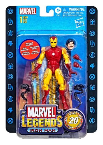 Marvel Legends 20th Évfordulós Series 1 Iron Man 2022 Figura 15cm