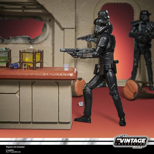 Star Wars The Mandalorian Vintage Kollekció Nevarro Cantina Imperial Death Trooper Figurával
