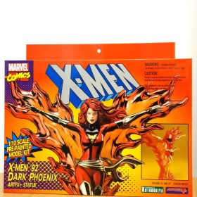   Kotobukiya Marvel Universe ARTFX+ Phoenix Furious Power Szobor Figura (Red Costume)  1/10 24 cm Új, Bontatlan