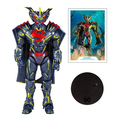 McFarlane DC Multiverse Superman Energized Unchained Armor Figura (Gold Label) 18cm