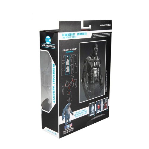 McFarlane Suicide Squad Bloodsport Unmasked Figura 18cm