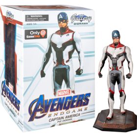   Marvel Avengers Bosszúállók Végjáték Captain America Amerika Kapitány Szobor Figura 23cm Új, Bontatlan