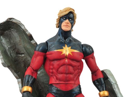 Marvel Select Captain Marvel Figura 18 cm Új, Bontatlan