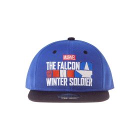   Marvel The Falcon And The Winter Soldier Snapback Cap Logo Baseball Sapka Új, Bontatlan