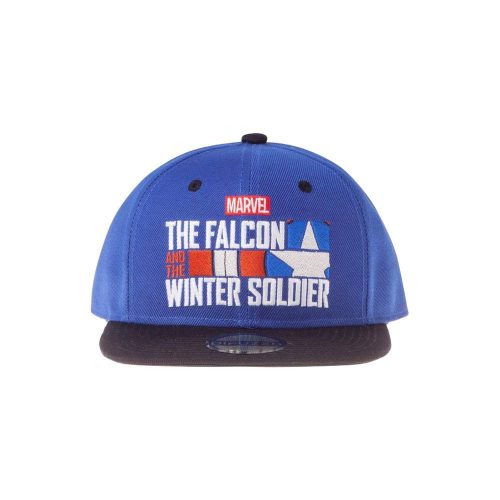 Marvel The Falcon And The Winter Soldier Snapback Cap Logo Baseball Sapka Új, Bontatlan