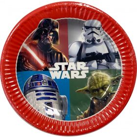 Star Wars Dark Force Papírtányér 8 db-os 19,5 cm