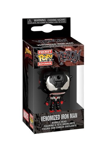 Funko Venomized Iron Man POP Kulcstartó Figura