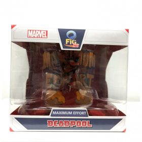   Marvel Q-Fig MAX Diorama Deadpool  Maximum Effort Figura 14 cm Új, Bontatlan