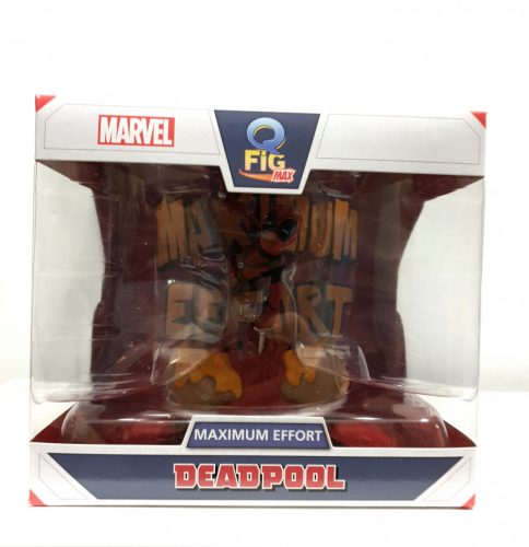 Marvel Q-Fig MAX Diorama Deadpool  Maximum Effort Figura 14 cm Új, Bontatlan