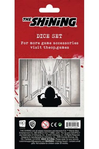 Stephen King The Shining A Ragyogás Dobókocka készlet Új, Bontatlan
