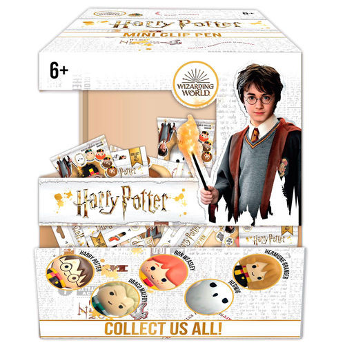 Harry Potter Kawaii Mini Figura/Toll Alaktartó Habos Anyagból - Harry Potter